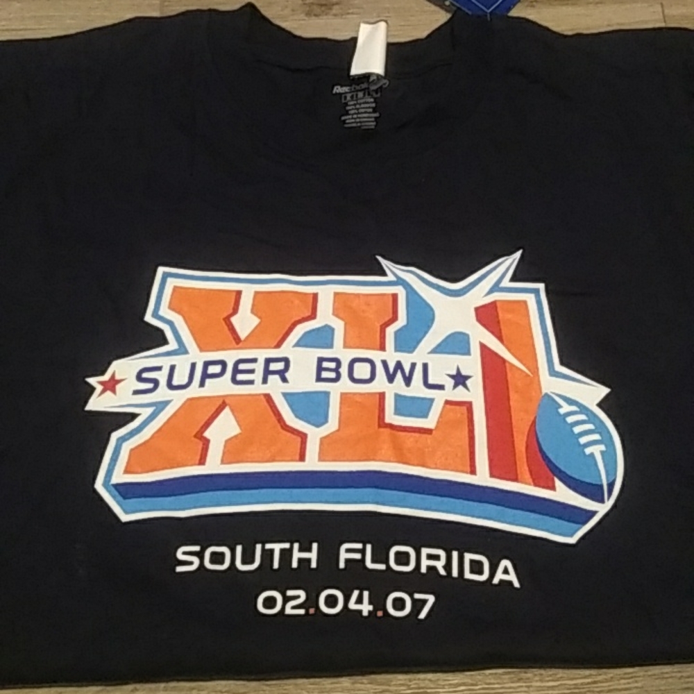 NFL SUPER BOWL XLI T-SHIRT * NWT MEN'S XL